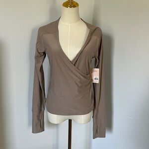 Danskin Barre wrap top